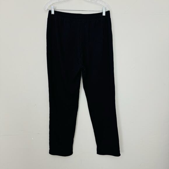 Joe’s Jeans Black Straight Leg Sweatpants Women’s Size L - Picture 6 of 9